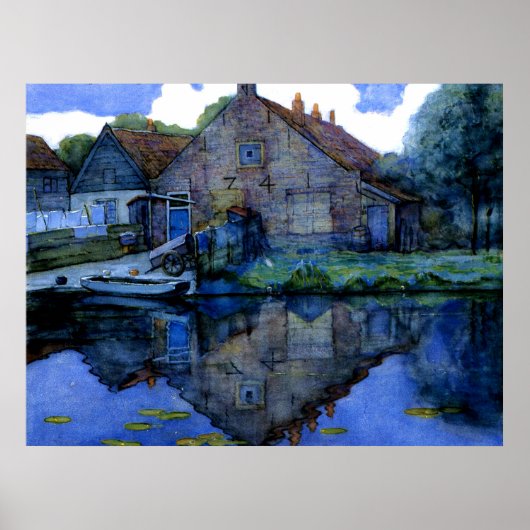 Mondriaan - House on the Gein, Poster (Voorkant)