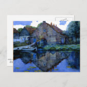 Mondriaan - Huis aan de Gein Briefkaart (Voorkant / Achterkant)