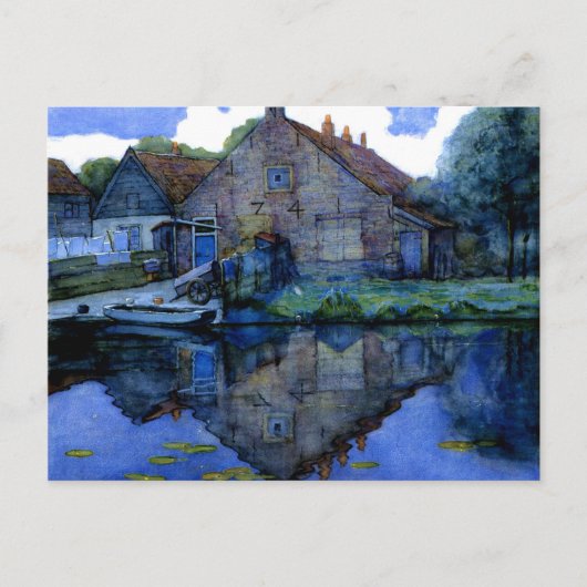 Mondriaan - Huis aan de Gein Briefkaart (Voorkant)