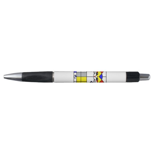 Mondriaan kat pen (Voorkant)