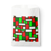 Mondriaan Kerst Moderne Kunst abstract