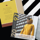 Mondriaan kleurenblokken Afstudeerder Modern Foto  Aankondiging