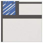 Mondriaan Krabbeltjes Minimalistisch De Stijl Mode Stof (Close Up)