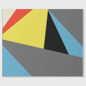 Mondriaan Mania Retro Cadeaupapier (Vlak)
