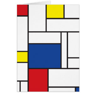 Mondriaan minimalist Geometric de Stijl Modern Art