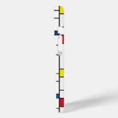 Mondriaan minimalist Geometric de Stijl Modern Art Case-Mate iPhone Case (Achterkant / Links)