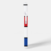 Mondriaan minimalist Geometric de Stijl Modern Art Case-Mate iPhone Case (Achterkant / Links)
