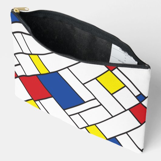 Mondriaan minimalist Geometric de Stijl Modern Art Etui (Open)