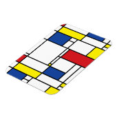 Mondriaan minimalist Geometric de Stijl Modern Art Magneet (Linkerzijde)