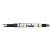 Mondriaan minimalist Geometric de Stijl Modern Art Pen (Voorkant)