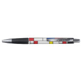 Mondriaan minimalist Geometric de Stijl Modern Art Pen (Achterkant)
