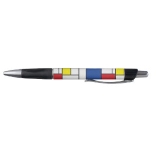 Mondriaan minimalist Geometric de Stijl Modern Art Pen