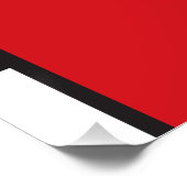 Mondriaan minimalist Geometric de Stijl Modern Art Poster (Hoek)