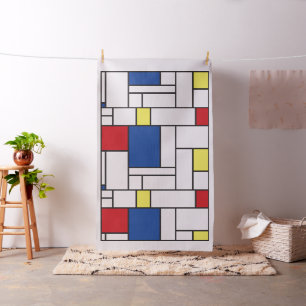 Mondriaan minimalist Geometric de Stijl Modern Art Stof