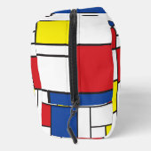 Mondriaan minimalist Geometric de Stijl Modern Art Toilettasje (Rechts)