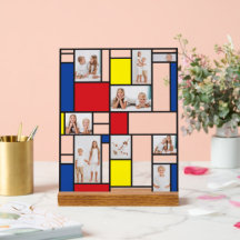 Mondriaan Minimalistisch De Stijl Geo Moderne Kuns