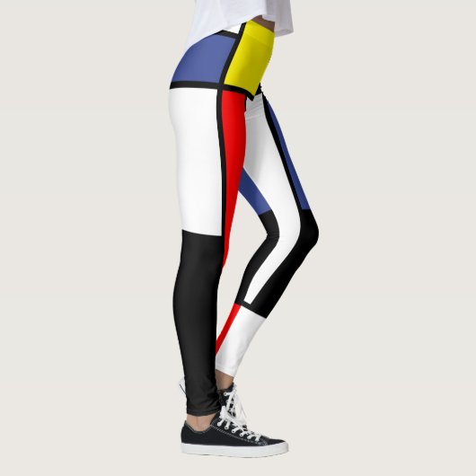 Mondriaan, minimalistisch leggings (Rechts)