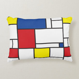 Mondriaan Minimalistische Geometrische De Stijl Mo Decoratief Kussen