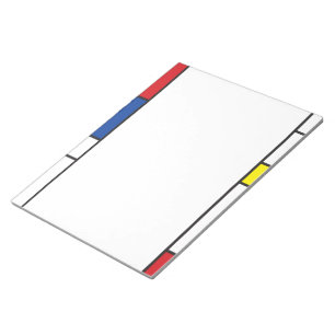 Mondriaan Minimalistische Geometrische De Stijl Mo Notitieblok