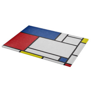 Mondriaan Minimalistische Geometrische De Stijl Mo Snijplank