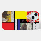 Mondriaan Minimalistische Geometrische gepersonali Case-Mate iPhone Case (Achterkant (horizontaal))