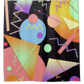 Mondriaan nr. 412 douchegordijn (Voorkant)