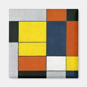 Mondriaan - nr. VI, samenstelling nr. II Magneet