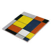 Mondriaan - nr. VI, samenstelling nr. II Tegeltje (Zijkant)