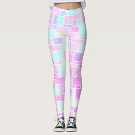 Mondriaan Pastel 2 Leggings