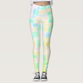 Mondriaan Pastel 3 Leggings