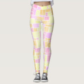 Mondriaan Pastel 4 Leggings (Voorkant)