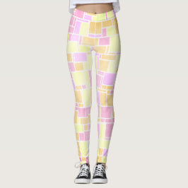 Mondriaan Pastel 4 Leggings