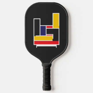 Mondriaan Rock Hand Pickleball Paddle