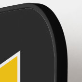 Mondriaan Rock Hand Pickleball Paddle (Links Detail)