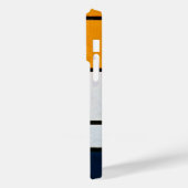 Mondriaan - Samenstelling met grote rode vliegtuig Case-Mate iPhone Case (Achterkant / Links)