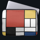 Mondriaan schilderend rood vlak Geel zwart Geel Bl Laptop Sleeve<br><div class="desc">De samenstelling met Large Red Plane, Yellow, Black, Grey en Blue Piet Mondrian begon de definitieve abstracte schilderijen te creëer in de jaren 20 waarvoor hij het meest bekend staat. Hij hield zijn palet beperkt tot wit, zwart en grijs naast de drie primaire kleuren, rood, geel en blauw. Zijn samenstellingen...</div>