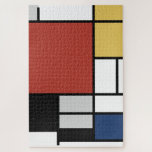 Mondriaan schilderend rood vlak Geel zwart Geel Bl Legpuzzel<br><div class="desc">De samenstelling met Large Red Plane, Yellow, Black, Grey en Blue Piet Mondrian begon de definitieve abstracte schilderijen te creëer in de jaren 20 waarvoor hij het meest bekend staat. Hij hield zijn palet beperkt tot wit, zwart en grijs naast de drie primaire kleuren, rood, geel en blauw. Zijn samenstellingen...</div>