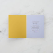 Mondriaan Simple Color Blocks Afstuderen Foto Bedankkaart (Binnen)