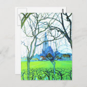 Mondriaan - St. Jacob's Church van Piet Mondriaan Briefkaart (Voorkant / Achterkant)