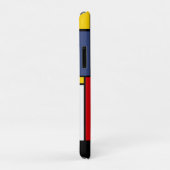 Mondriaan Stijl Modern Abstract Kunstontwerp Case-Mate iPhone Case (Achterkant/rechts)