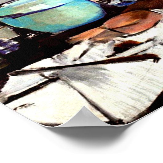 Mondriaan - Stilleven met Gingerpot Poster (Hoek)