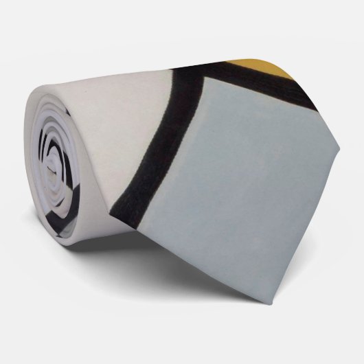 Mondriaan Stropdas #1 (Opgerold)