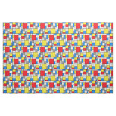 Mondriaan thema Fabric Stof (Fat Quarter)