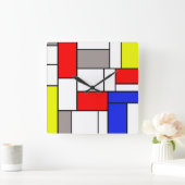 Mondriaan Vierkante Klok (Huis)
