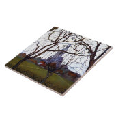 Mondriaan - Village Church Tegeltje (Zijkant)