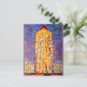 Mondriaan, vuurtoren in Westkapelle Briefkaart (Staand voorkant)