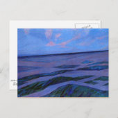 Mondriaansch schilderij, Duinlandschap Briefkaart (Voorkant / Achterkant)