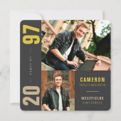 Mondriaanse kleurenblokken 2 Fotogradatiepartij Kaart (Voorkant)