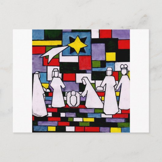 Mondriaanse nationaliteit - De Stijl - neoplastici Briefkaart (Voorkant)