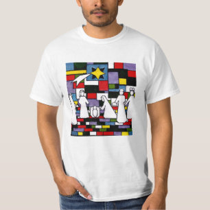Mondriaanse nationaliteit - De Stijl - neoplastici T-shirt